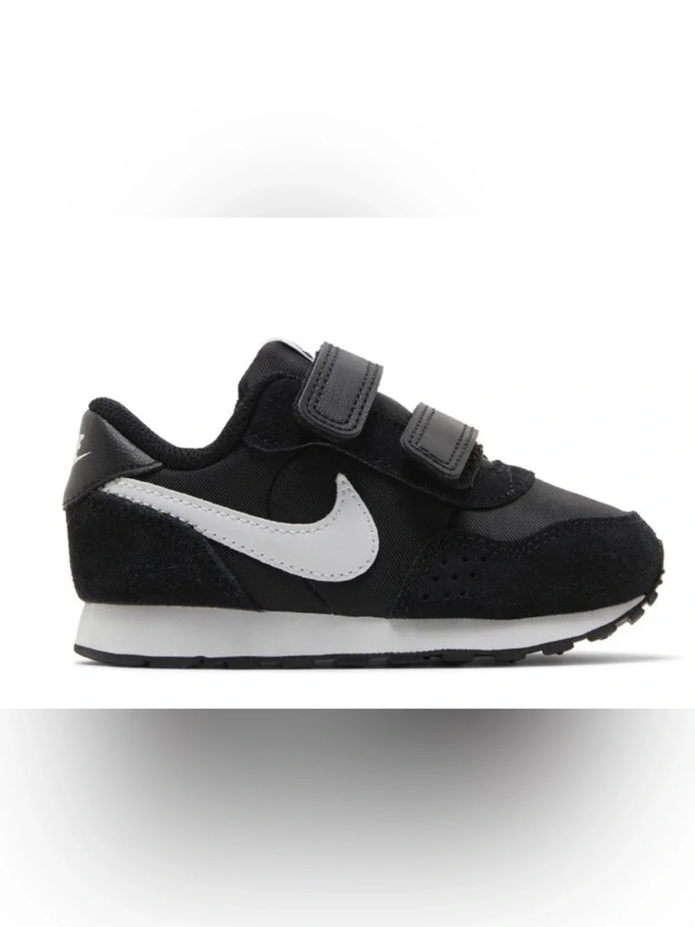 Nike MD Valiant TDV Toddler Sneakers Black White Size 8C